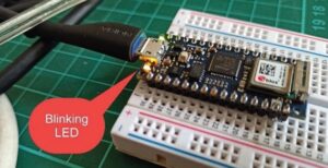 Blinking LED on Arduino Nano 33 IoT